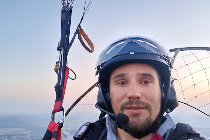 В последнее время Сергей Каюрин увлекся полетами В последнее время Сергей Каюрин увлекся полетами
