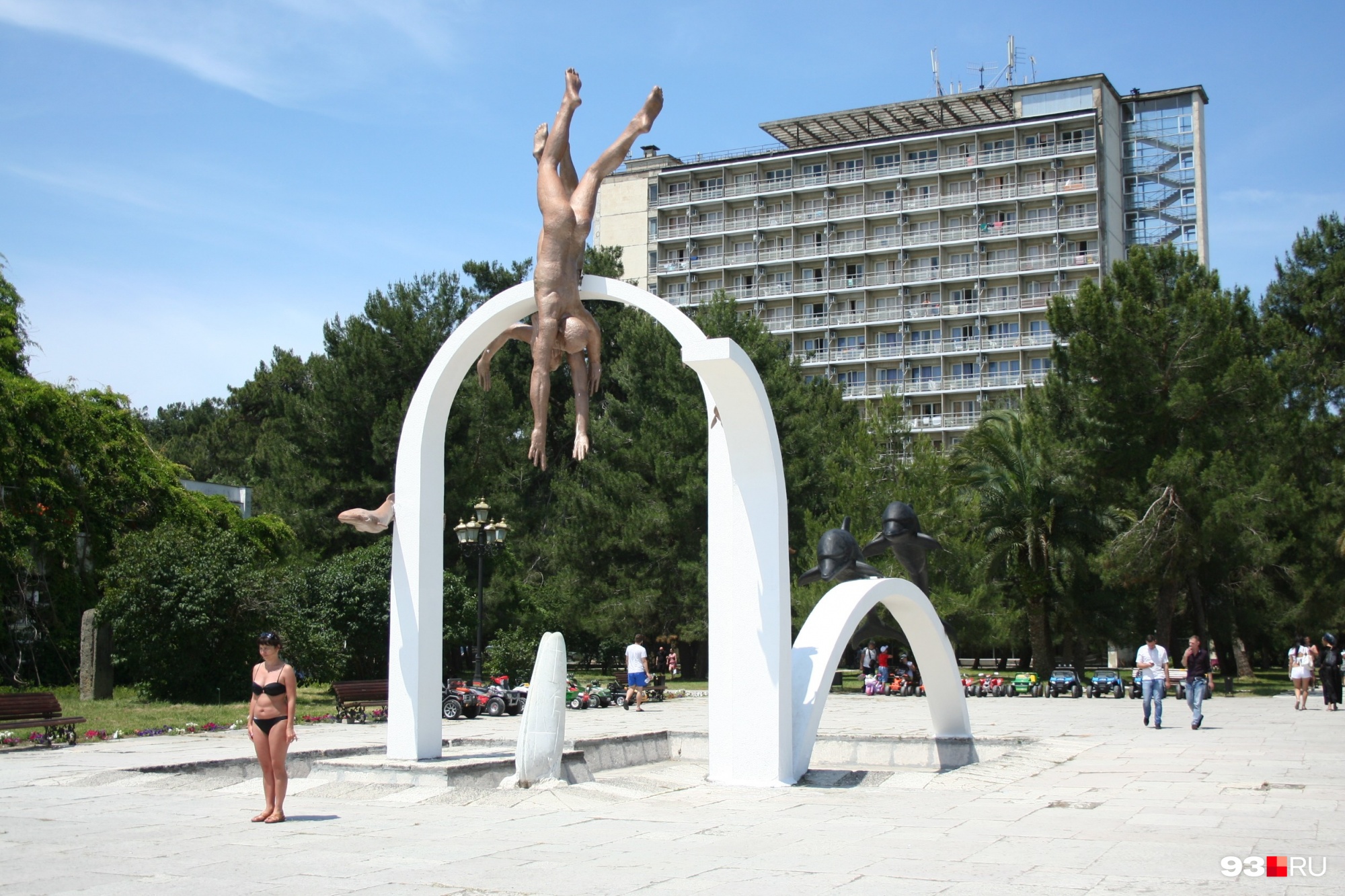 Абхазия славится прекрасными пляжами