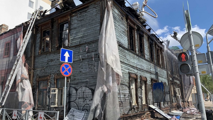 Утраченное наследие: как сейчас выглядит сгоревший дом Чардымова в Нижнем Новгороде