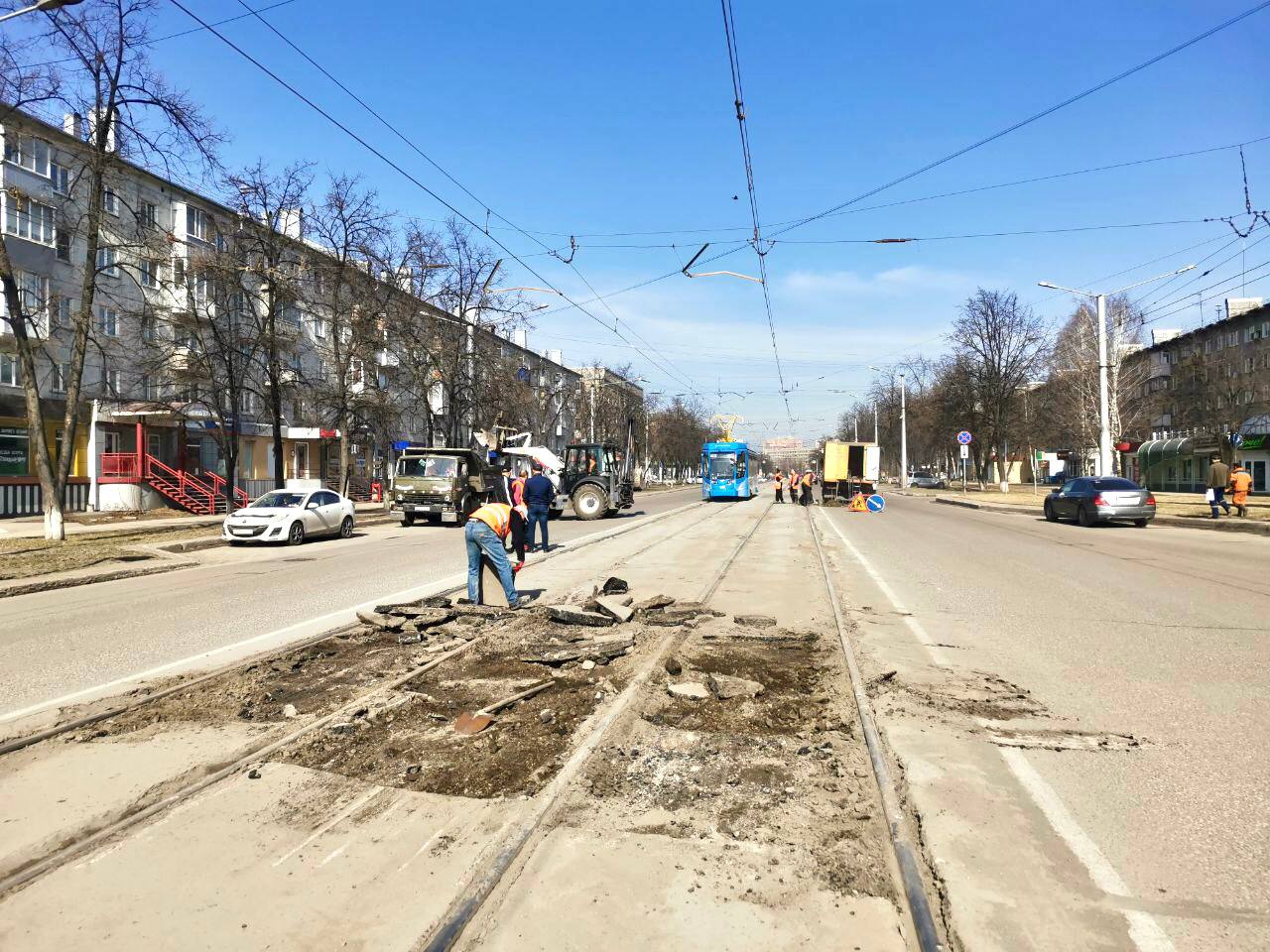 В Новокузнецке стартовал масштабный ремонт трамвайных путей