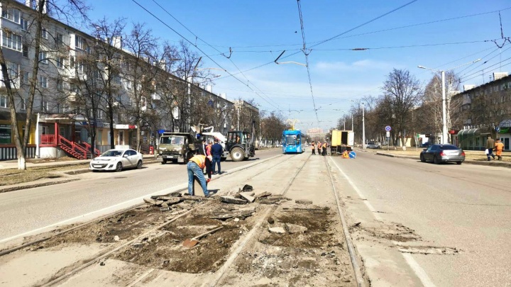 В Новокузнецке стартовал масштабный ремонт трамвайных путей