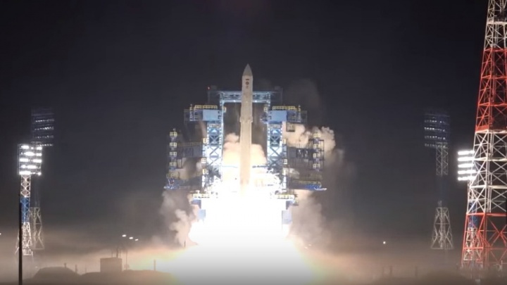 С космодрома Плесецк запустили ракету «Ангара-1.2»