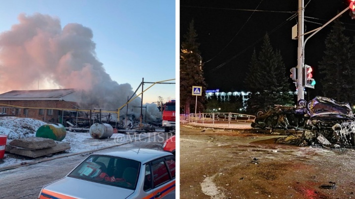Пожар на заводе, имущество мэра Уфы и забастовка водителей: итоги недели