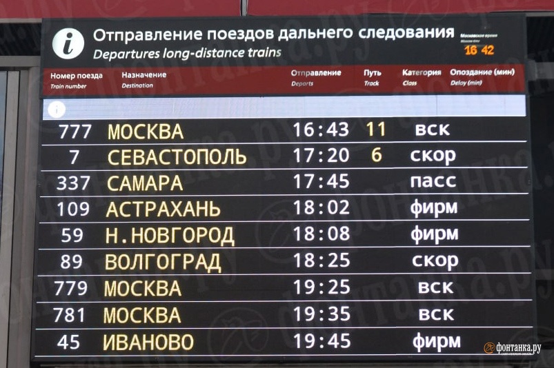 Дорогу не открыли, но поезда уже готовы. Петербуржцев на Московском вокзале позвали на посадку в Крым