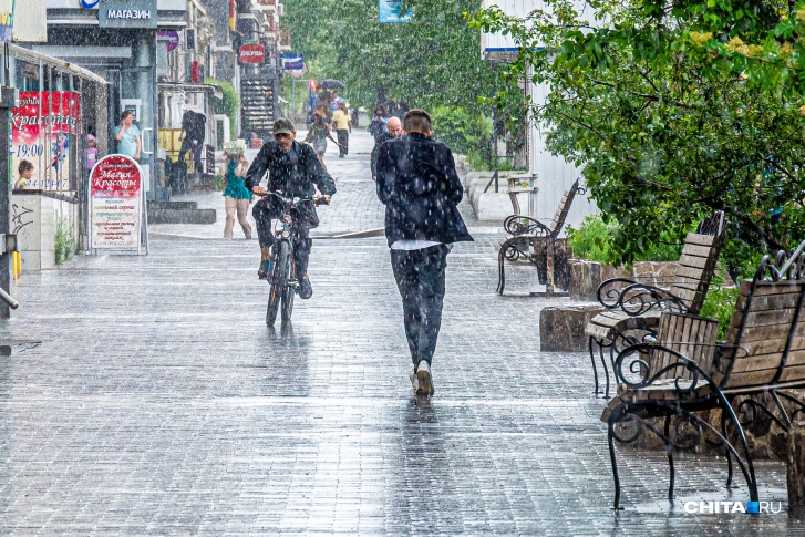 В Чите также ожидается кратковременный дождь и гроза
