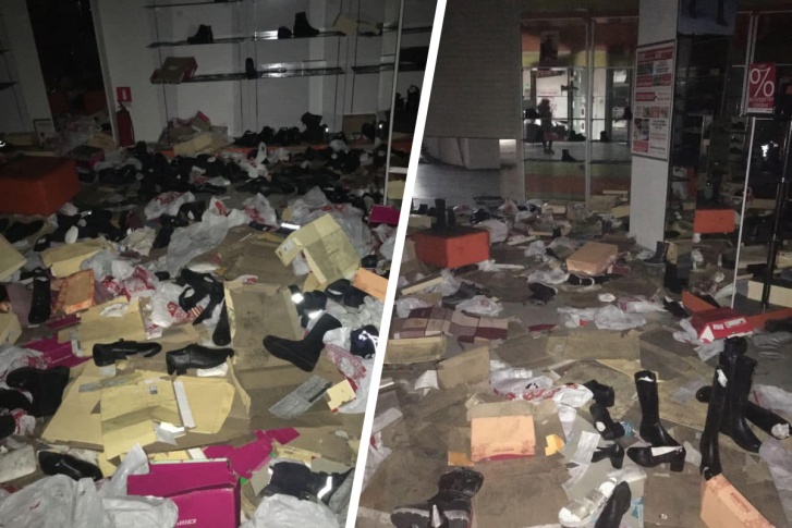 Под удар попали два магазина в Алма-Ате Под удар попали два магазина в Алма-Ате