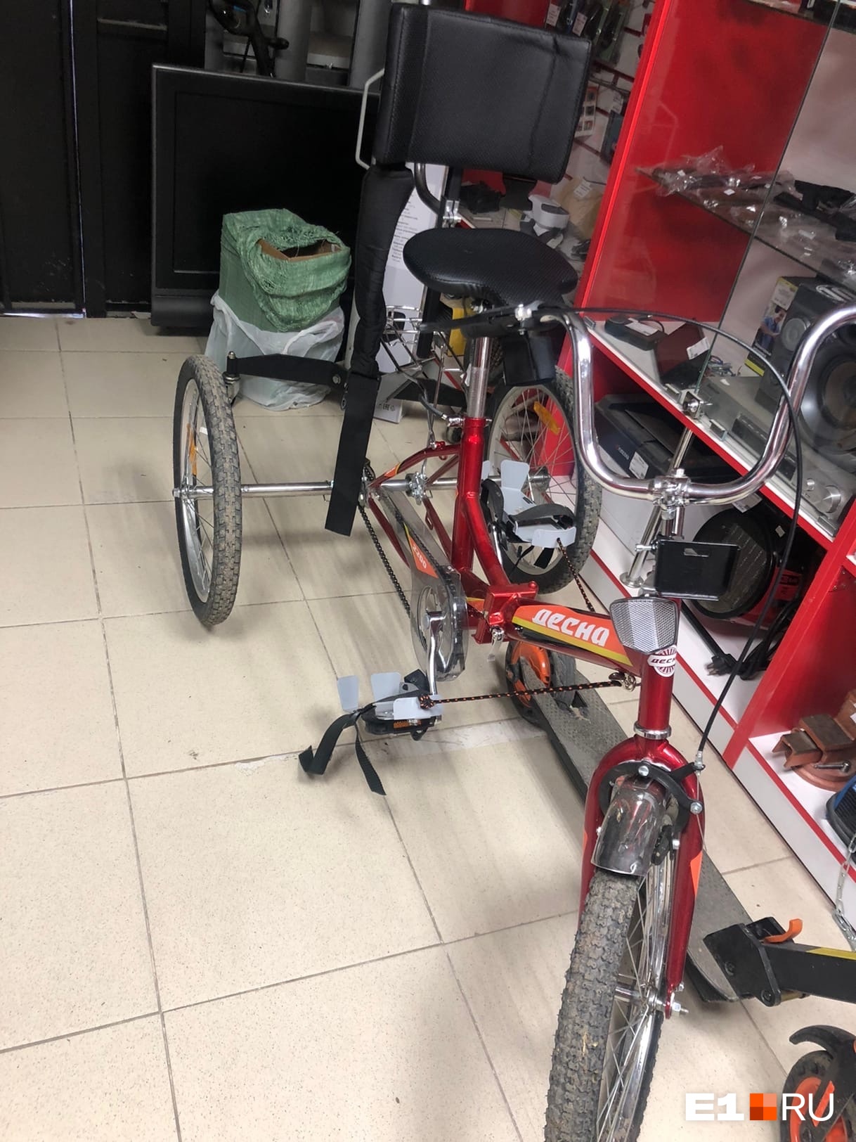 Продавец сразу понял, что велосипед украден