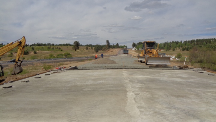 Управление дорог «Забайкалье» ремонтирует мосты через 4 реки на федеральной автодороге А-350 Чита — Забайкальск