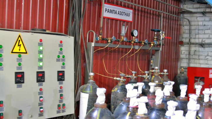 «Диоксид» открыл производственную линию по раскачке газообразного азота в Красноярске