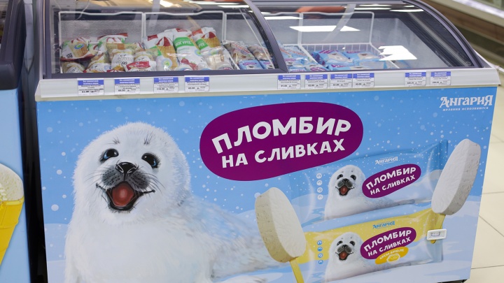 Милота зашкаливает: откуда везут мороженое с детенышем тюленя на упаковке и что там внутри