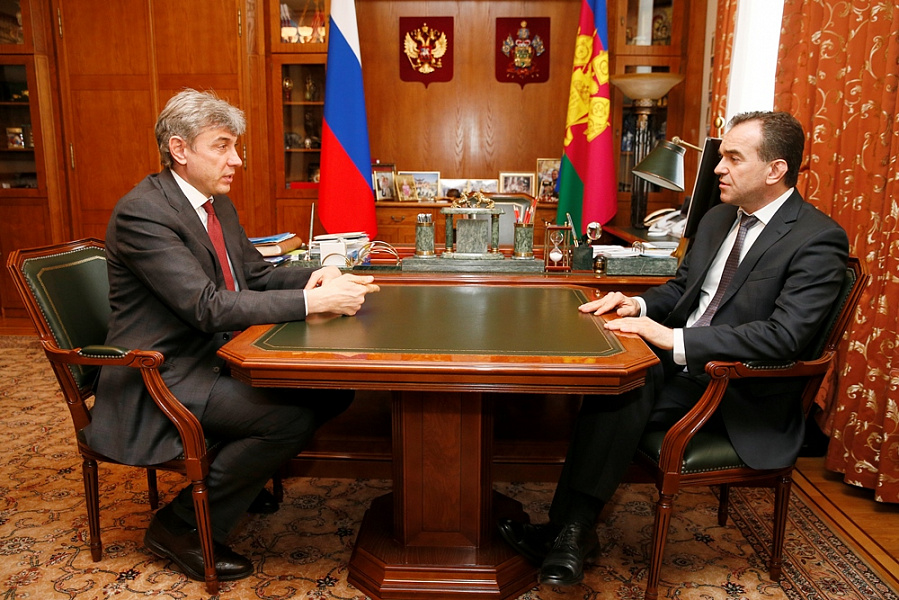 После продажи акций «Магнита» Галицкий встретился с губернатором Кондратьевым