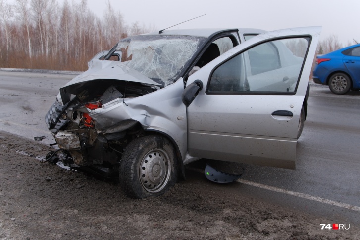 ДТП случилось сегодня утром на автодороге Южноуральск — Магнитогорск