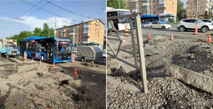 «Приносим извинения»: СГК — о прорыве трубопровода в Кемерове. Быстро отремонтировать не получится