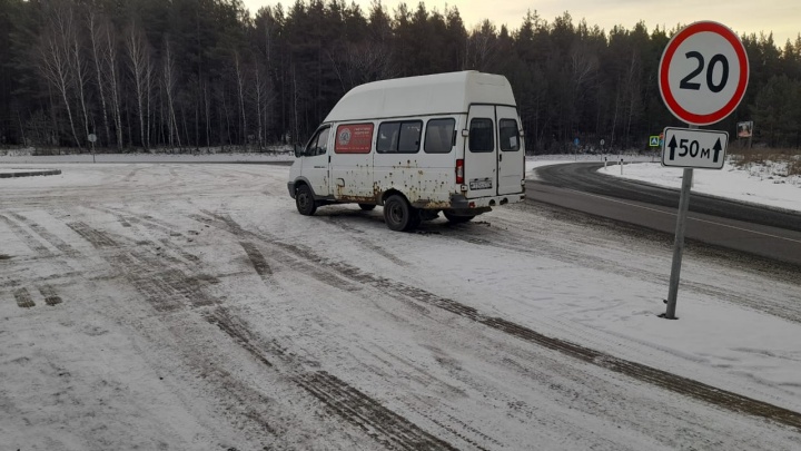 Пьяного водителя автобуса задержали на трассе М-5 в Челябинской области
