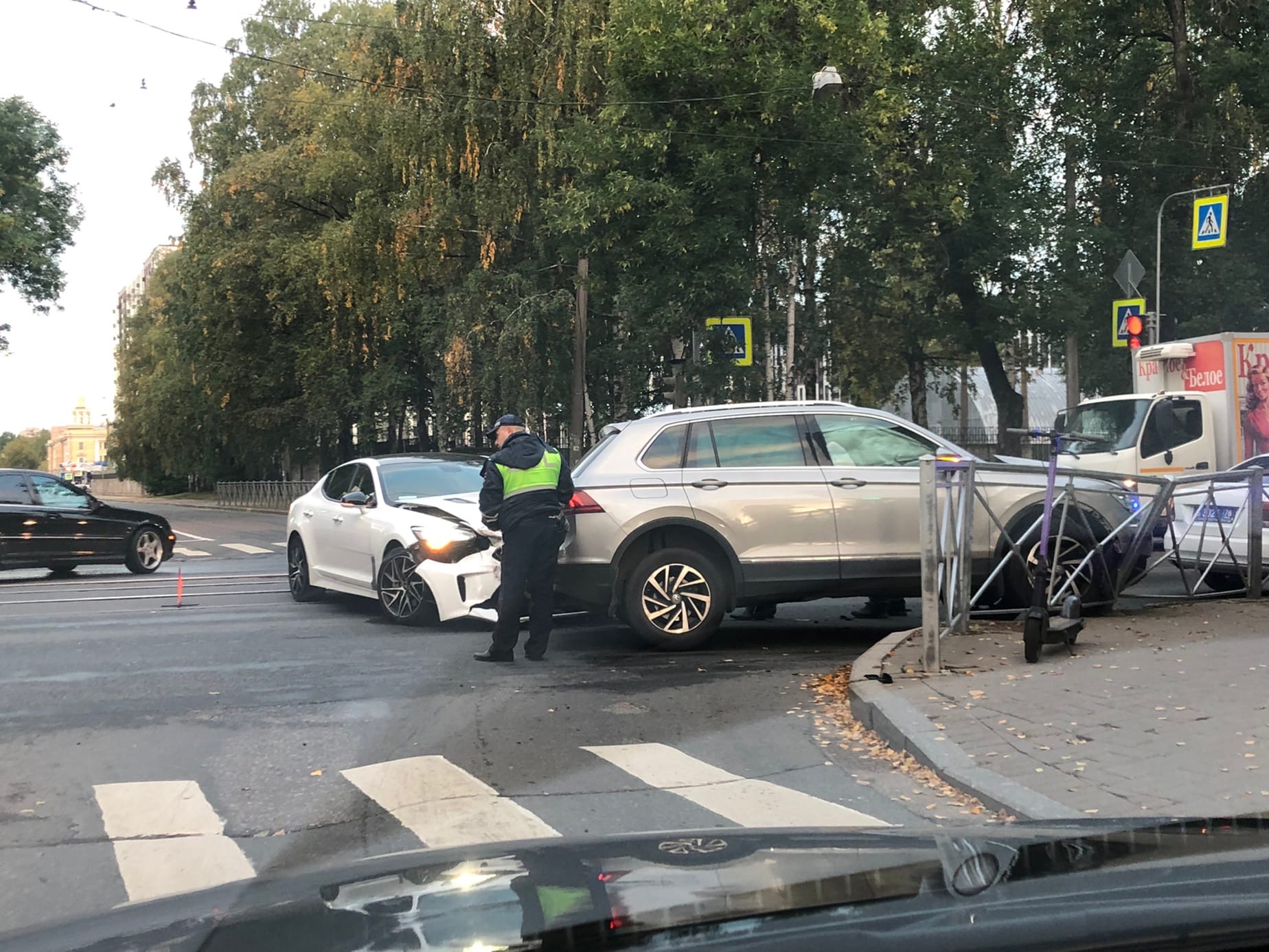 Приморский проспект, где ночью размотало такси, победил в «соревновании»  пробок | 22.09.2022 | Санкт-Петербург - БезФормата