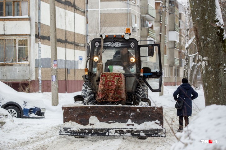В Ярославле болеют коммунальщики, которые должны чистить дороги