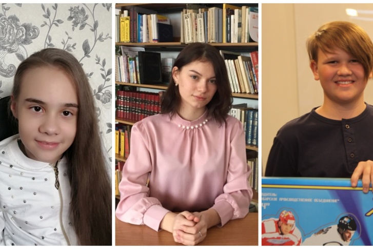 Слева направо: Эвелина Лоскутова, Ангелина Масалкова и Максим Масленников Слева направо: Эвелина Лоскутова, Ангелина Масалкова и Максим Масленников