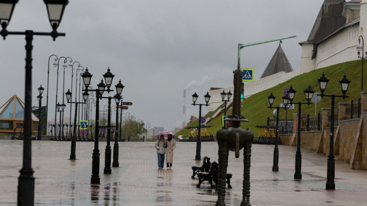 Дожди и -2 °С: публикуем прогноз погоды на неделю в Татарстане