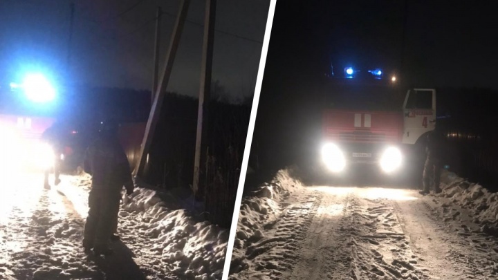 В поселке Красный бор на границе Ярославля произошел взрыв