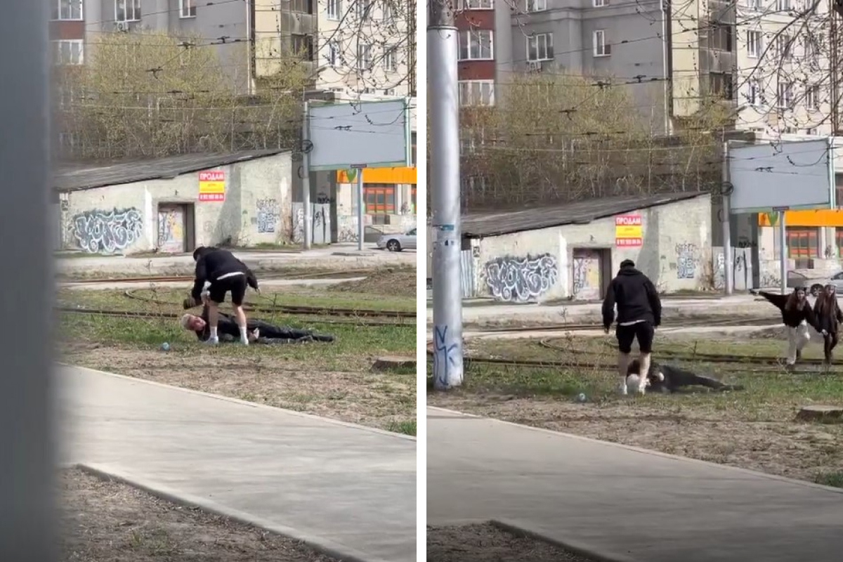 Московский блогер выложил видео, где его бьют в Новосибирске — полиция начала проверку
