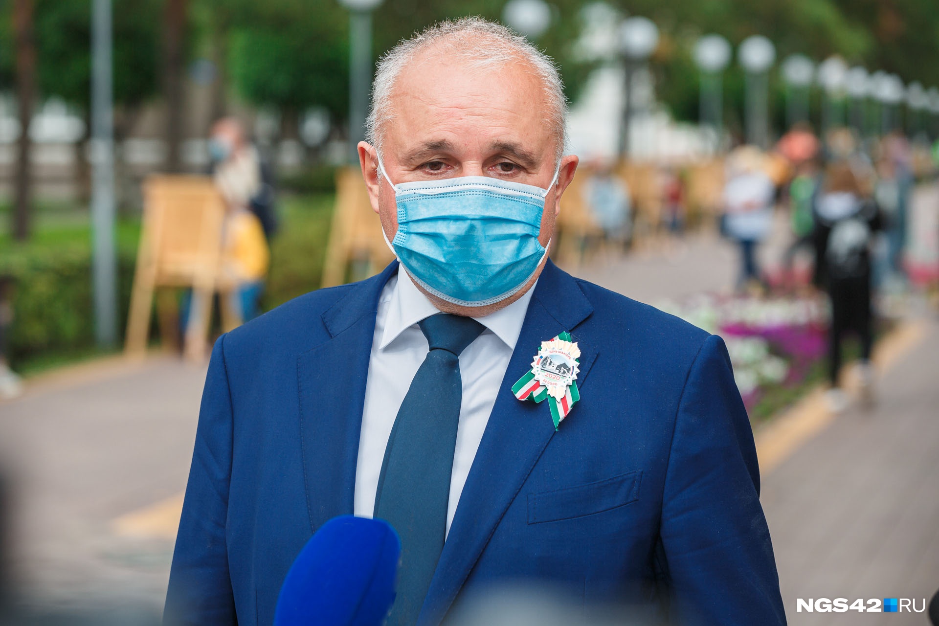 Губернатор Кузбасса второй раз заболел COVID-19