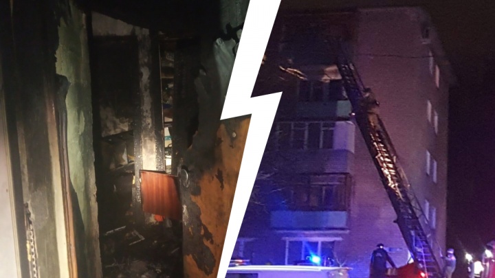 «Заперлись в ванной, но стали задыхаться»: в Ярославле в пожаре погиб житель многоэтажки