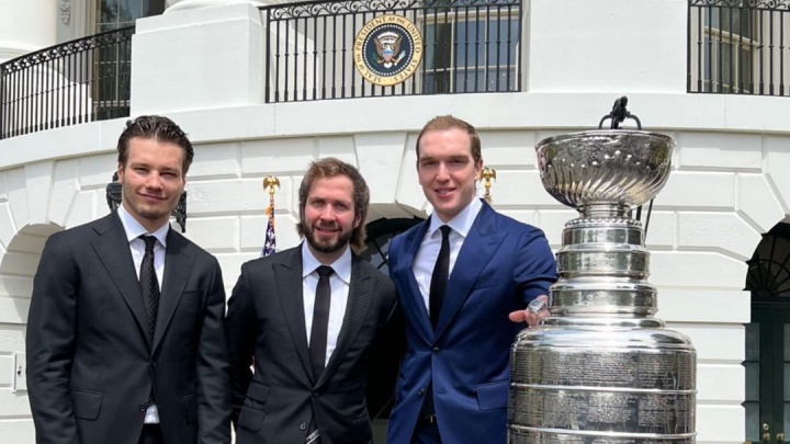 Уфимский хоккеист встретился с президентом США Джо Байденом
