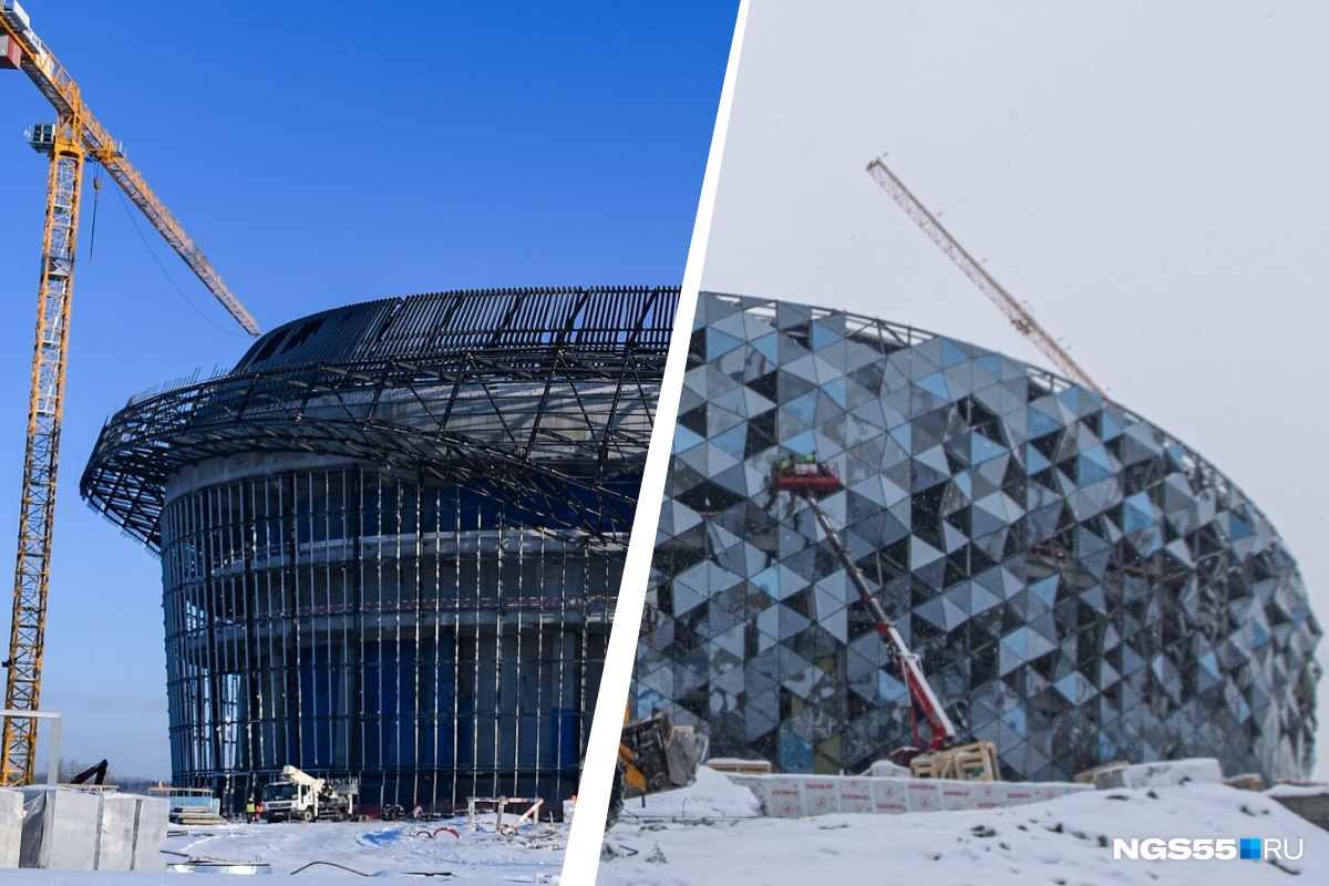 Меряемся новыми аренами в Омске и Новосибирске к МЧМ-2023. Какая из них лучше?