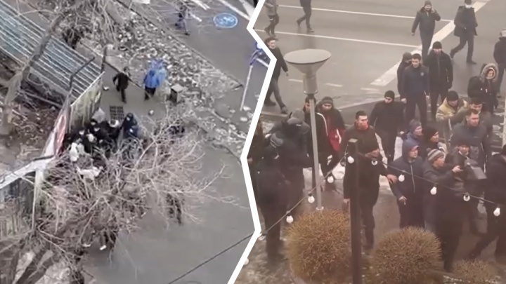 Протестующие Казахстана попытались перекрыть трассу Самара — Шымкент