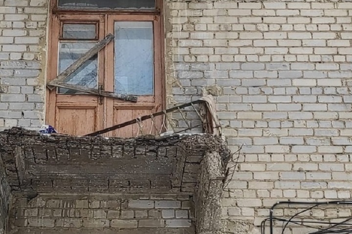 Обрушение произошло в Тракторозаводском районе