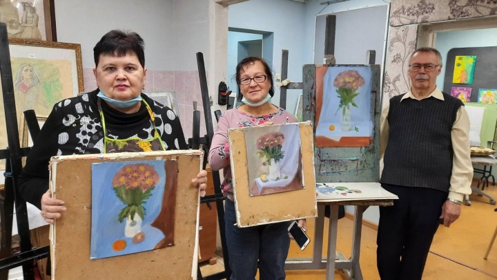 Пермские пенсионеры ищут средства для открытия своей художественной студии