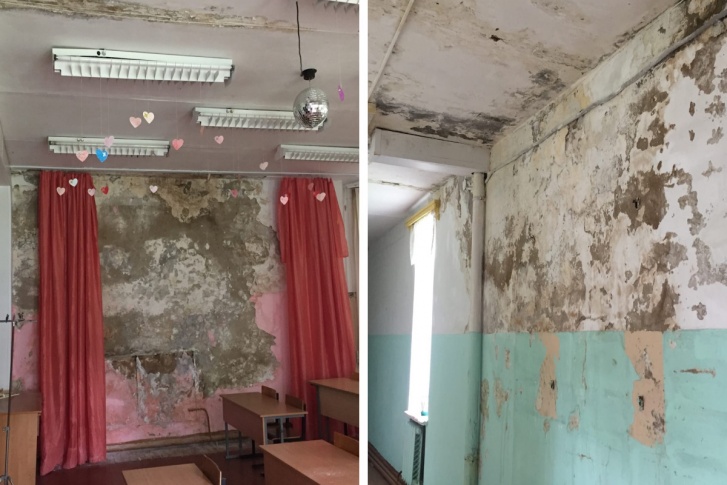 В Ярославской области школу топит после каждого дождя