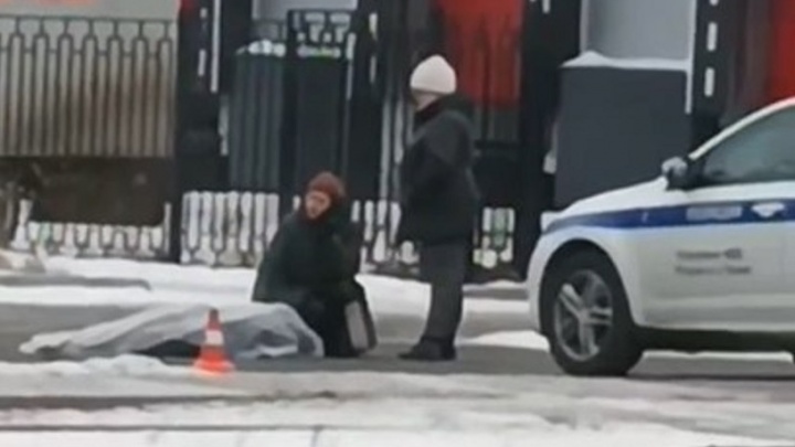 В Перми внедорожник насмерть сбил бабушку, идущую по пешеходному переходу