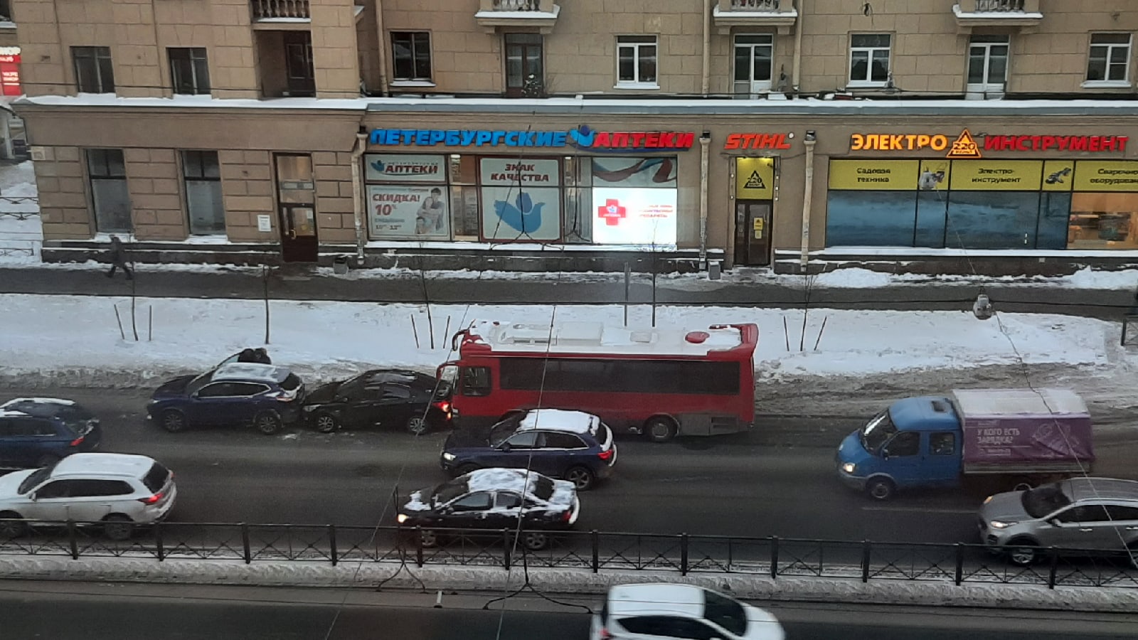 ДТП на проспекте Стачек