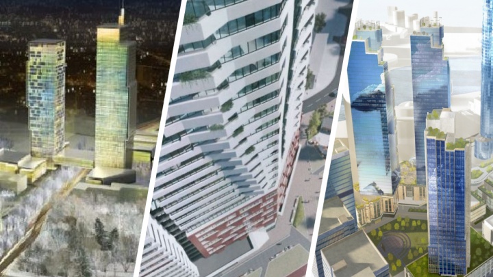 Четыре небоскреба и гигантский гастромолл: 10 строек, которые стартуют в Екатеринбурге в 2022 году