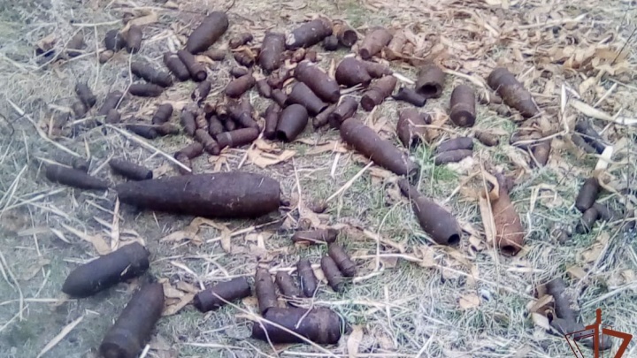 Росгвардейцы обезвредили снаряды и минометные мины, найденные в зауральском городе