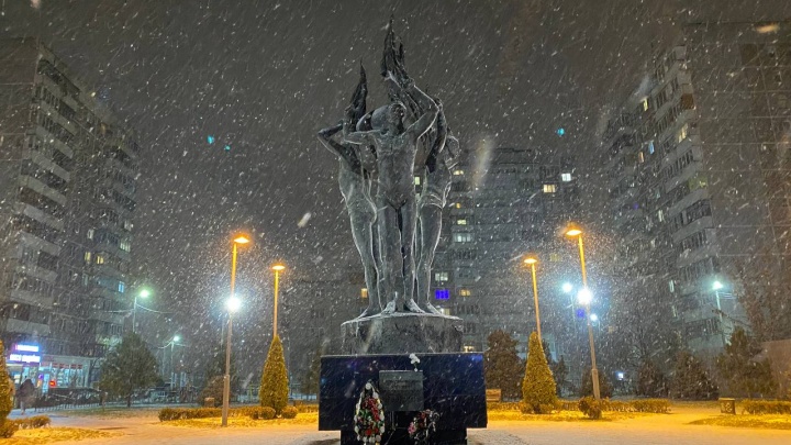 На Кубани объявили штормовое предупреждение из-за очень сильного снега