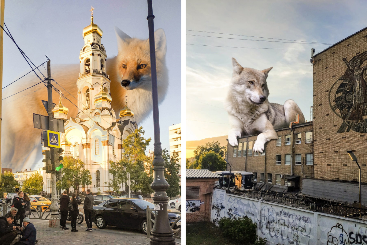 Огромные животные заполонили улицы Екатеринбурга: показываем необычные работы уральского дизайнера