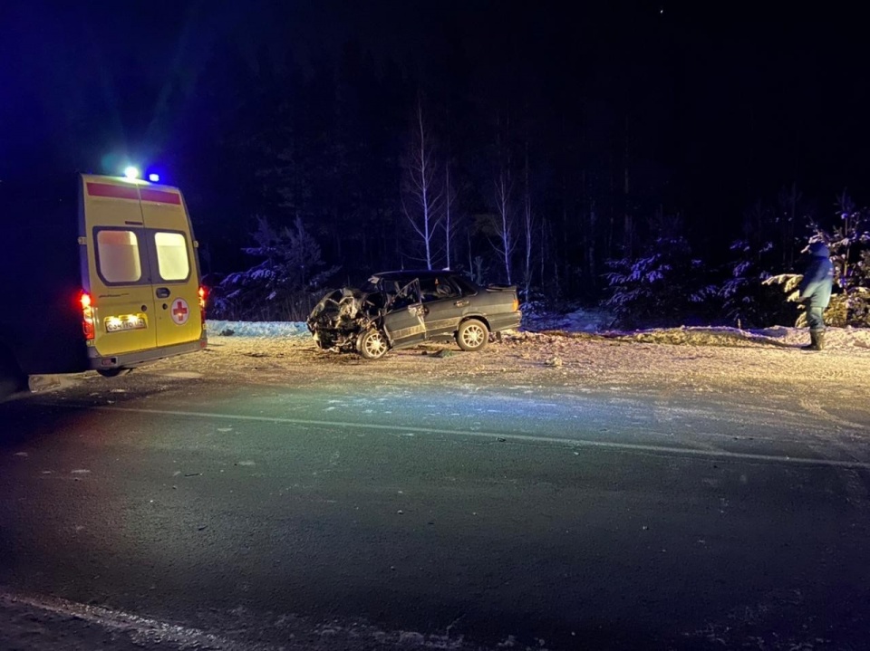 Авария произошла около часа ночи Авария произошла около часа ночи