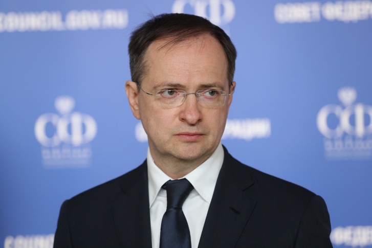 Владимир Мединский возглавляет делегацию РФ на переговорах Владимир Мединский возглавляет делегацию РФ на переговорах