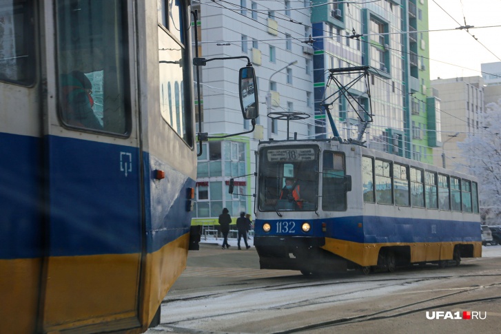 Для многих уфимцев трамвай — единственный способ быстро добраться из точки А в точку Б