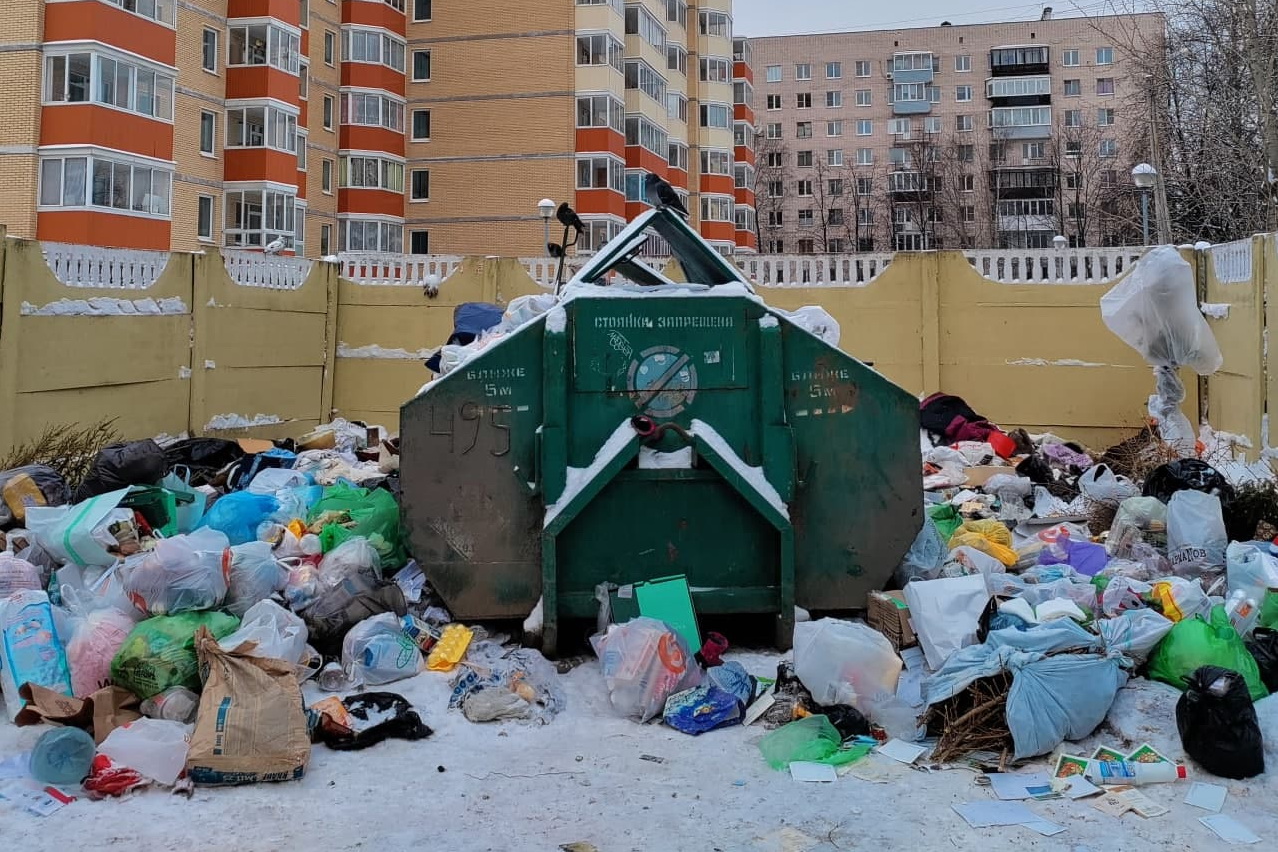 свалка в санкт петербурге