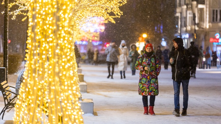 Синоптики предсказали Красноярску теплые новогодние каникулы