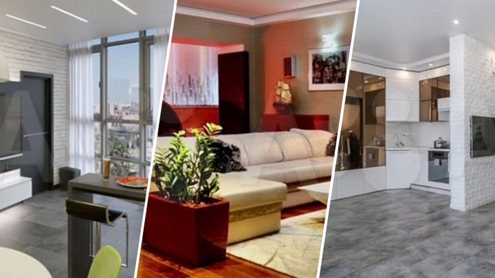Яблоко в центре комнаты и будуар: показываем, как выглядят 6 роскошных квартир в Уфе