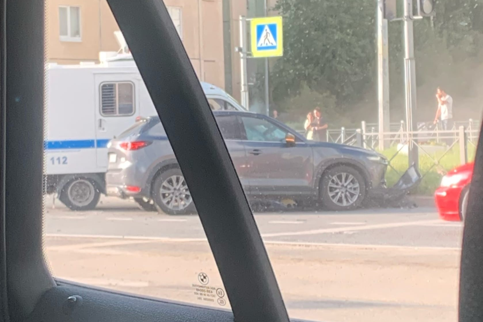 В Рыбацком автомобиль полиции попал в ДТП, есть пострадавший | 20.07.2022 |  Санкт-Петербург - БезФормата