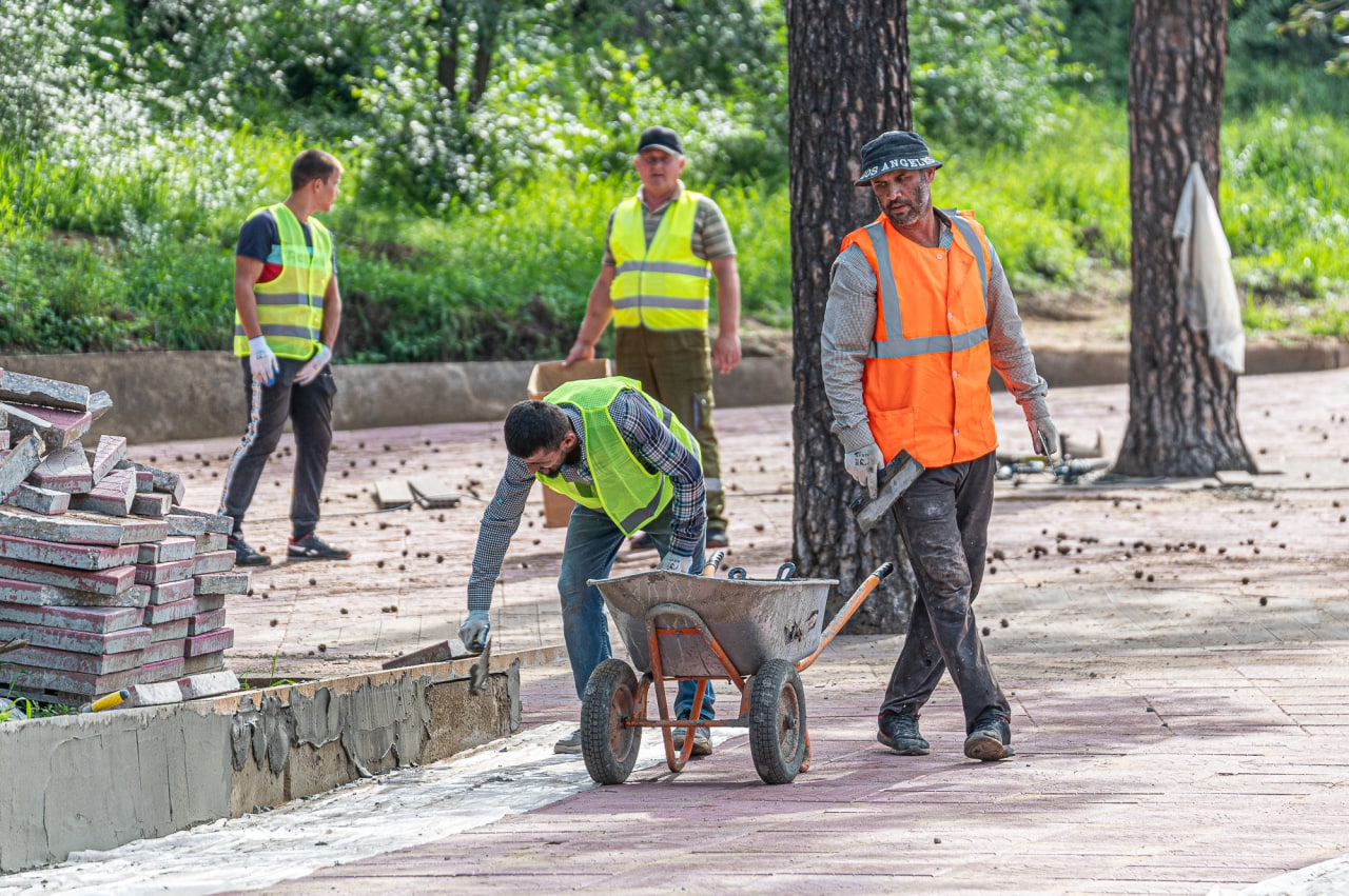 Губернатор Забайкалья остался недоволен стройкой Гагаринского парка