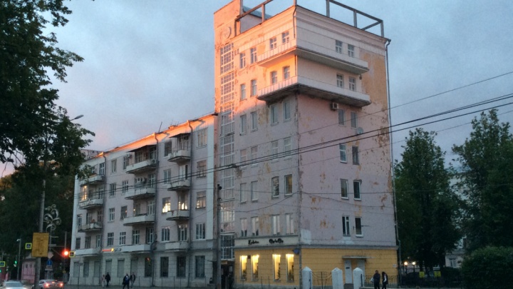 В Перми начался капитальный ремонт «Дома Чекиста» на Сибирской