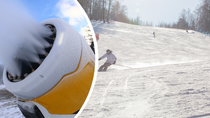 Бобровый лог начал готовить трассы для лыжников и сноубордистов