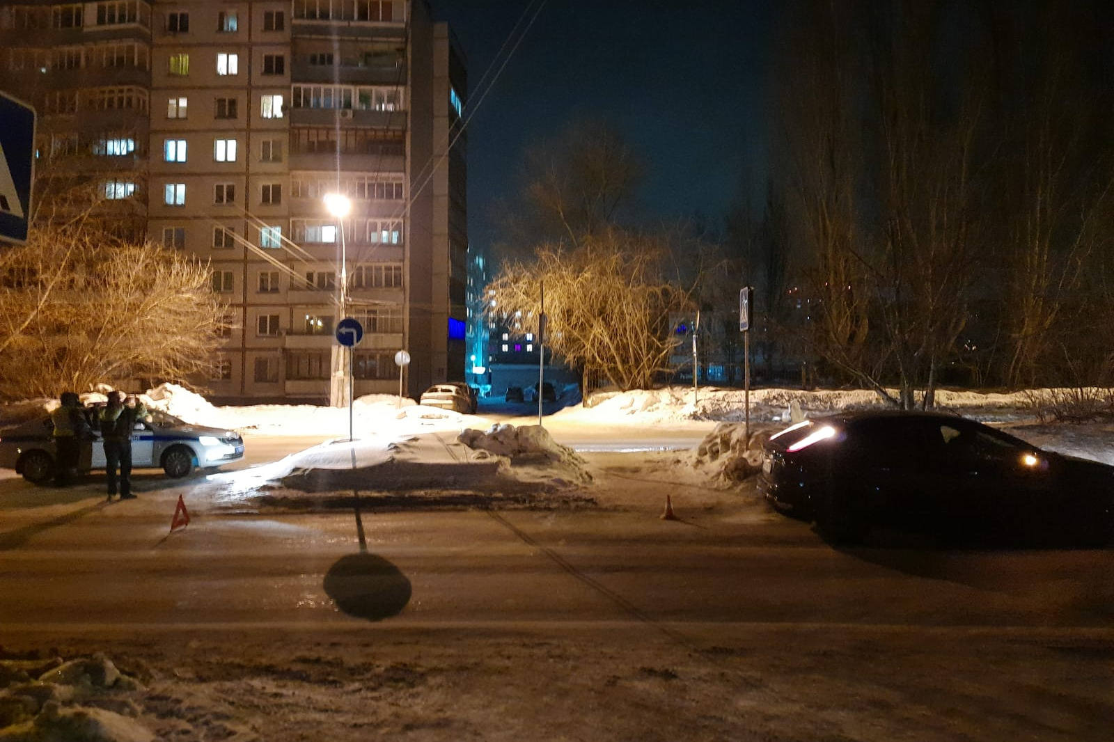 Иномарка сбила 9-летнего мальчика на пешеходном переходе в Новосибирске