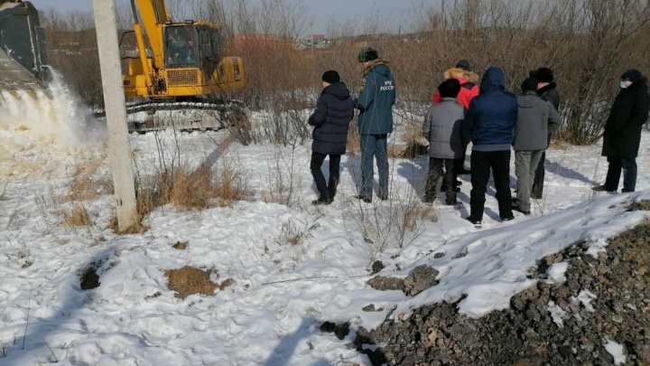 😱 Зимнее наводнение в Забайкалье: идёт борьба с грунтовыми водами — онлайн